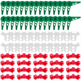 ZEPIQOR Pack of 70 Plant Benders, 360 Degree Adjustable Plant Bender Lst Clips, Plant Clips, Gardening Plant Clips Bending, for Plants Low Stress Training Control of Plants