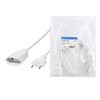 LogiLink CP126 Power Cable Euro CEE 7/16 Male to Female