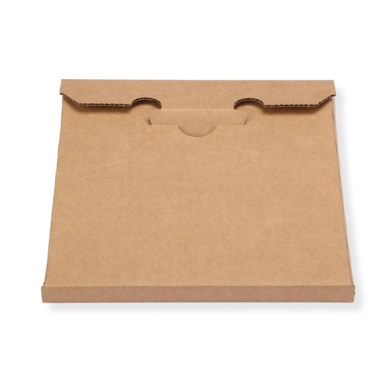 'Pack of 10 Single Vinyl Box 1/7 185X185X12 mm Strong