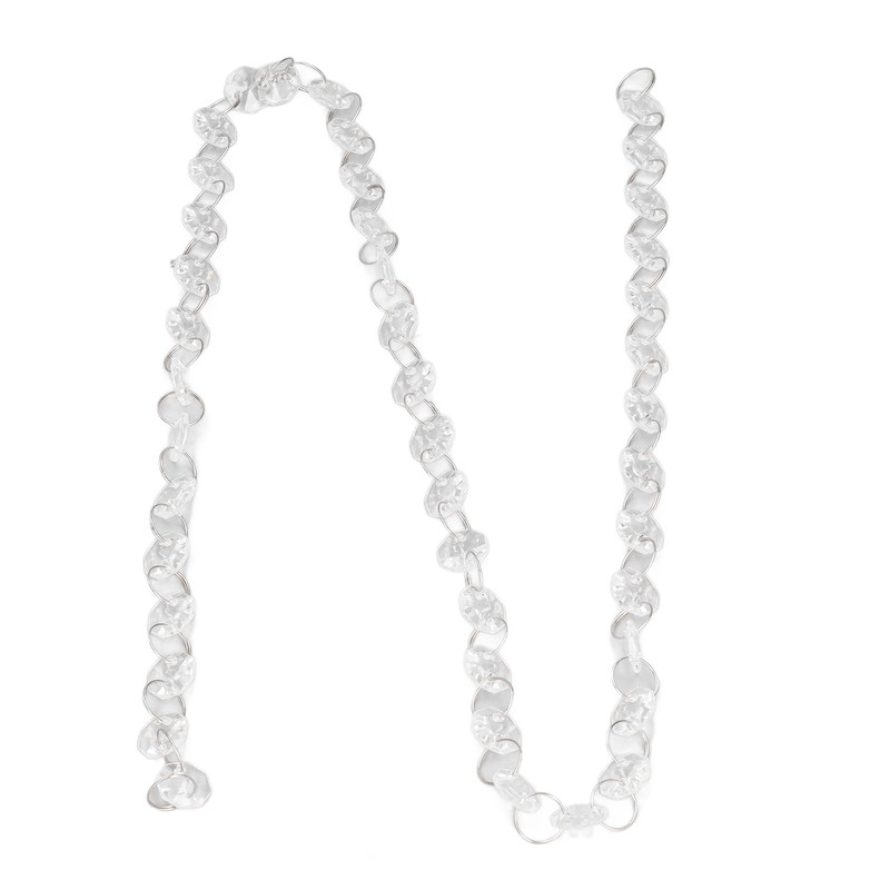 10pcs Crystal Chain Crystal Garland Strand Assemblable Acrylic Hanging Bead