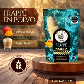 Frappe en Polvo Sabor Sabor Mango | 2.2 lb | Libre de gluten | Balance en Dulzor | 100% Mexicano | Certificación Kosher