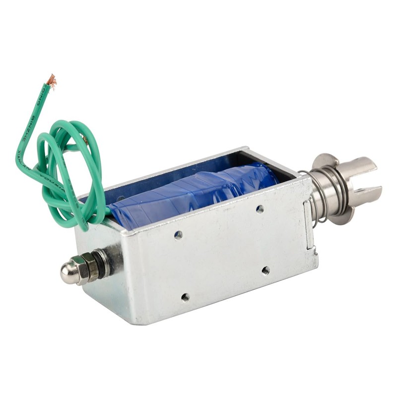 Hechen Solenoid Electromagnet, HS-1264B, DC12V, 2.5A, 55N, 10mm Stroke, Push