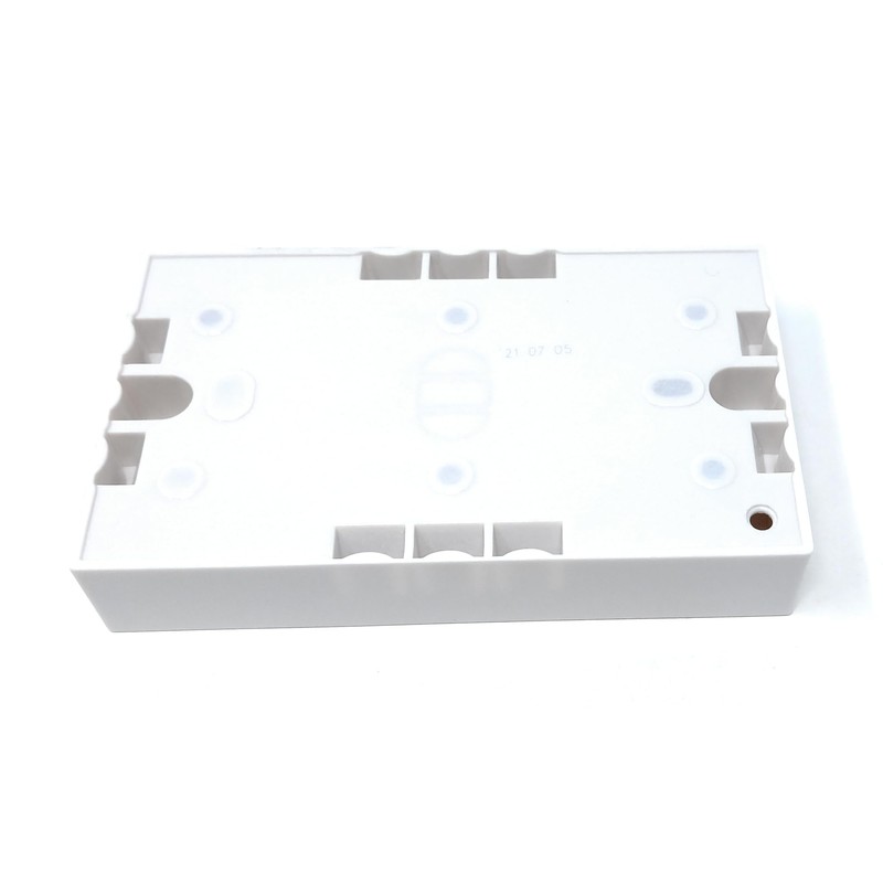 1pcs. 2 Gang Surface Mount Back Box Pattress Box, 145mm