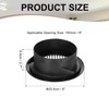 PATIKIL 6 Inch Round Air Vent Cover, Soffit Vents ABS