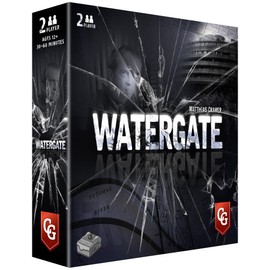 Capstone Games: Watergate, Strategy Board Game, History of Watergate Included, 2-Player Game of The Year 2019, Ages 12 and Up, 30-60 Minute Playtime