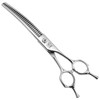 Fenice Peak 7.5 Curved Thinning Traceless Dog Grooming Scissors Japanese