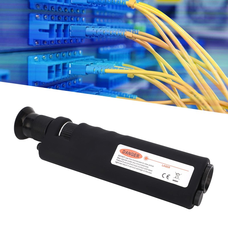 400X Handheld Fiber Optic Microscope Monocular Handheld Fiber Optic Microscope