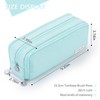 CICIMELON Pencil Case Large Capacity Pencil Pouch 3 Compartments Pencil
