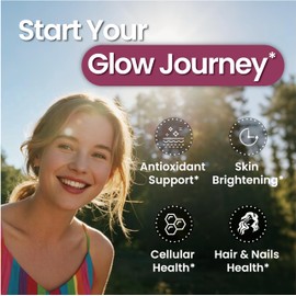 Women's Skin & Beauty Complex | Skin Brightening, Hair & Nails Health, Cellular Health, Antioxidant Support, 45 Servings