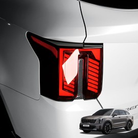 YOUTOOCAR Carbon Fiber Pattern Car Tail Light Cover Trim Compatible with Kia Sorento 2024 Accessories