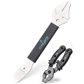 CYCLISTS Bicycle Disc Brake/Missing Link Tool Set, Rotor Modification and Adjustment Tool, Chain Replacement, Master Link Pliers (CT-DB4 & CT-CR27)