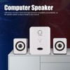 USB Powered Desktop Speakers Computer Speakers with Subwoofer for PC
