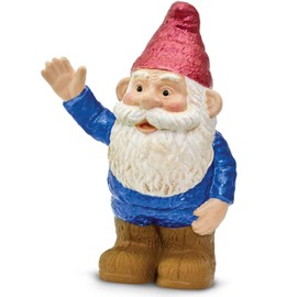 Safari Ltd. Gnorman The Gnome Figurine - Hand-Painted 2.5" Plastic Figure - Fun Educational Toy for Boys, Girls & Kids Age 3+