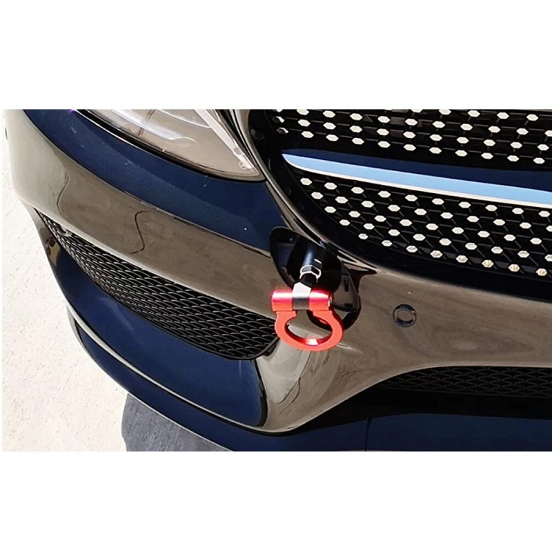 RYCK Sport Red Track Racing Style CNC Metal Tow Hook