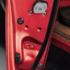 2 1/2" 2.5 inch Flush Mount Black Plastic Body and