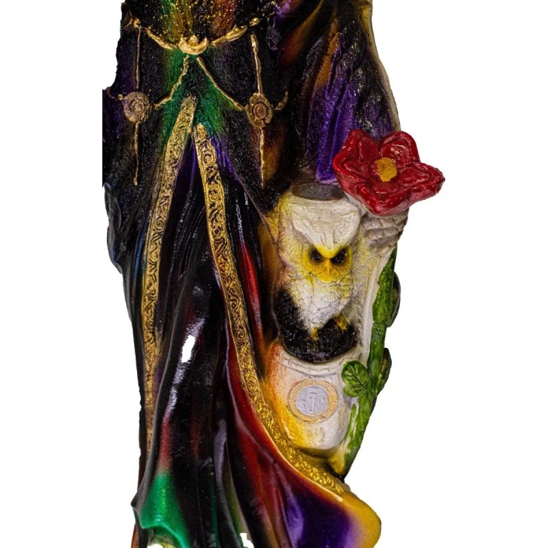 Imagen De Resina Santa Muerte Reencarnada 55 Cm