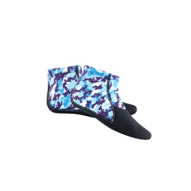 YDQUANI 3mm Short Wetsuit Socks, Camouflage Low-Cut Neoprene Sock Keep Warm Non-Slip Diving Socks for Men Women Open Water Swimming Surfing Kayaking Snorkelling