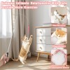 Qawrzzpr Interactive Cat Toy for Indoor Cats Retractable Wand 2Pole