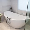2 Pack 12 Inch Shower Grab Bar, ZUEXT Chrome Stainless