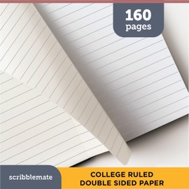 Lined journal notebook, A5 Lined Notebook Journal for Women & Men, 160 Pages, Medium 5.75” x 8.25 Inches Journaling Notebooks, 100 GSM Premium Paper, Hardcover Journals for Writing & Note Taking (1