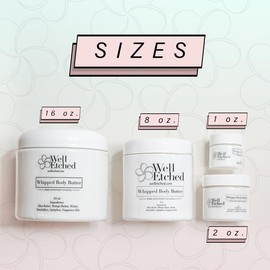 Non-greasy Whipped Body Butter | shea butter, mango butter, natural hydrating moisturizer - SIZE: 8 oz., SCENTS: Cotton Candy