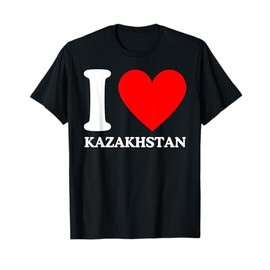 I Love Kazakhstan Tee - I Heart Kazakhstan T-Shirt