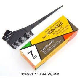 Beauty Headquarters PAON SEVEN-EIGHT CREAM TYPE HAIR COLOR SOFT BLACK #7