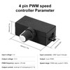 AYWHP PWM Speed Controller 4 Pin PWM Fan Control PWM