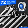 Prostormer Ratcheting Combination Wrench Set, 20-Piece SAE & Metric Wrench