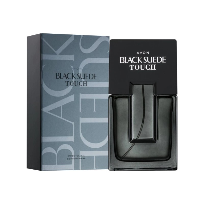 Avon Black Suede TOUCH Eau De Toilette EDT Spray for