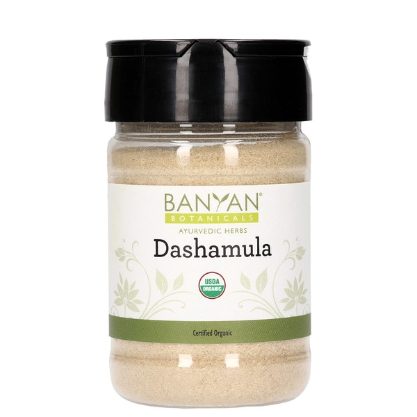 Banyan Botanicals Dashamula Powder - Certified Organic, Spice Jar - A Traditional Ayurvedic Formula for pacifying vata and Supporting Proper Function of The Nervous System*