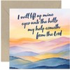 Special Religious Cards for Men and Women - I Will