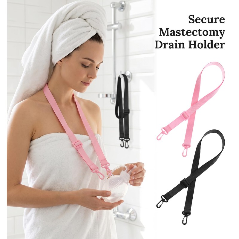 4 PCS Drain Holders for After Breast Surgery, Mastectomy Drain