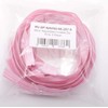 60cm Adjustable Length Invisible Zip - Pink, 5 Pieces