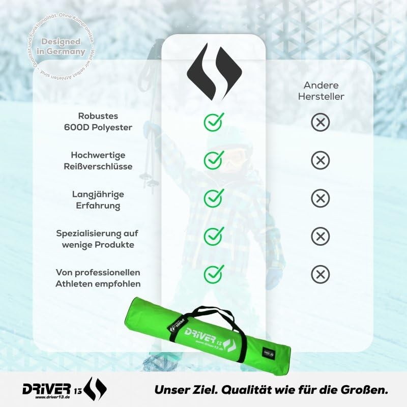 Driver13 Children's Ski Bags Ski Bags 120 cm Child Designed