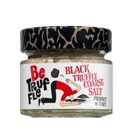 Be Truffle - Black Truffle Coarse Salt 100g - 100% Made in Italy - Vegan, Gluten-Free, Cholesterol-Free