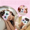 2 Pack Kids Sleep Mask Set - Soft Plush Animal