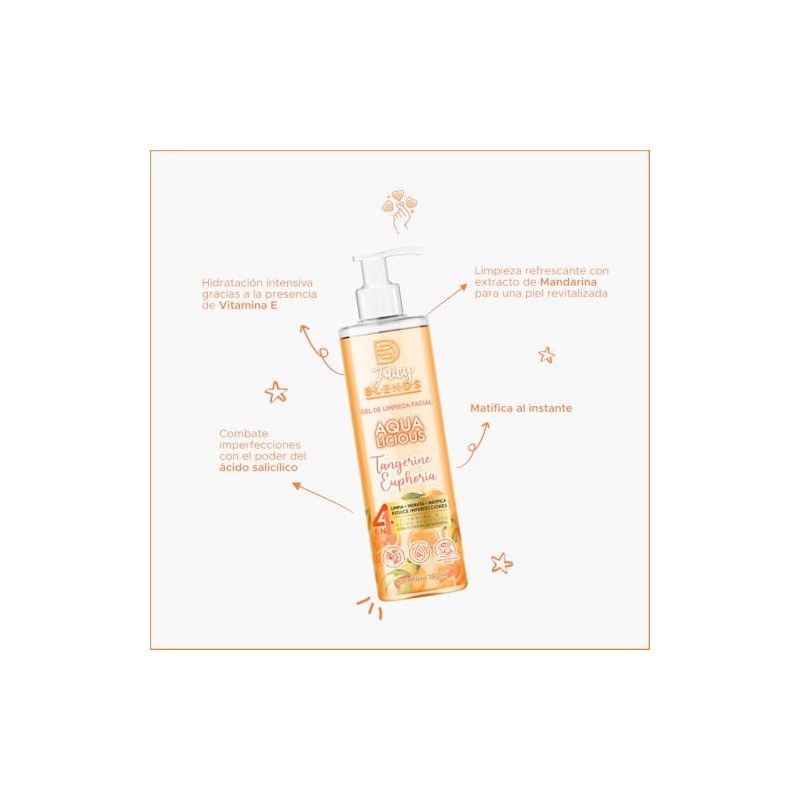 Gel de Limpieza Cuidado Facial 4 en 1 Tangerine Euphoria