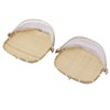 2Pcs Food Serving Tent Basket Fly Skeeter Insect Resistant Bamboo