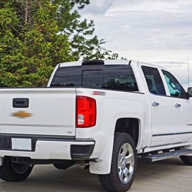 G-PLUS 3rd Third Brake Lights Compatible with Chevy Silverado/GMC Sierra 1500 2500HD 3500 HD 2014 2015 2016 2017 2018 White and Red Rear Roof Center High Mount Stop Light Lamp