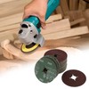 Dyna-Living 50Pcs 115mm Fibre Sanding Disc for Sanding & Grinding