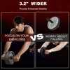 MODY RODY Ab Roller Wheel with Knee Mat Set for
