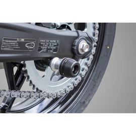 Over Racing ZX-25R Stand Hook Slider, Aluminum Machined Base, Bolts Included