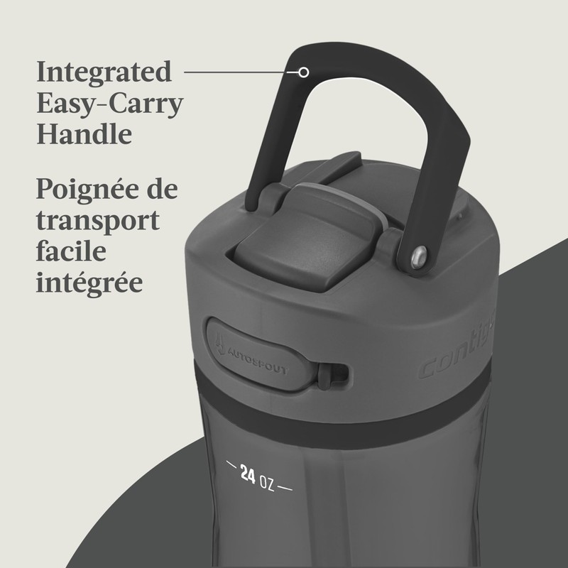 Contigo Ashland 2.0 Leak-Proof Water Bottle with Straw and Carry