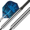 Harrows Men's Assassin Tungsten Darts, Silver, 20g