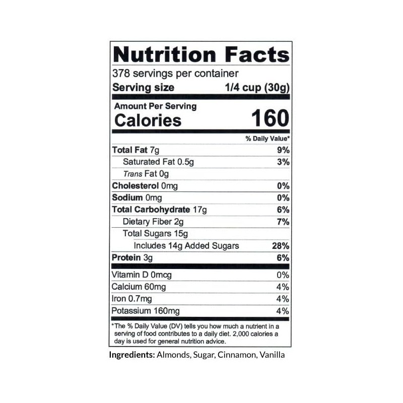 C.J. Dannemiller Cinnamon Roasted Almonds, Bulk 10 LB Box, Great