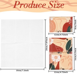 22 Packs Travel Tissue Packs - Pocket Tissues Travel Size 8 Count 3-ply Paper Pocket for Travelling, Wedding, Party Favors,Car, Handbags, Pockets