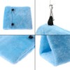 Bird Parrot Hammock Hut Practical Plush Snuggle Hanging Cave Cage