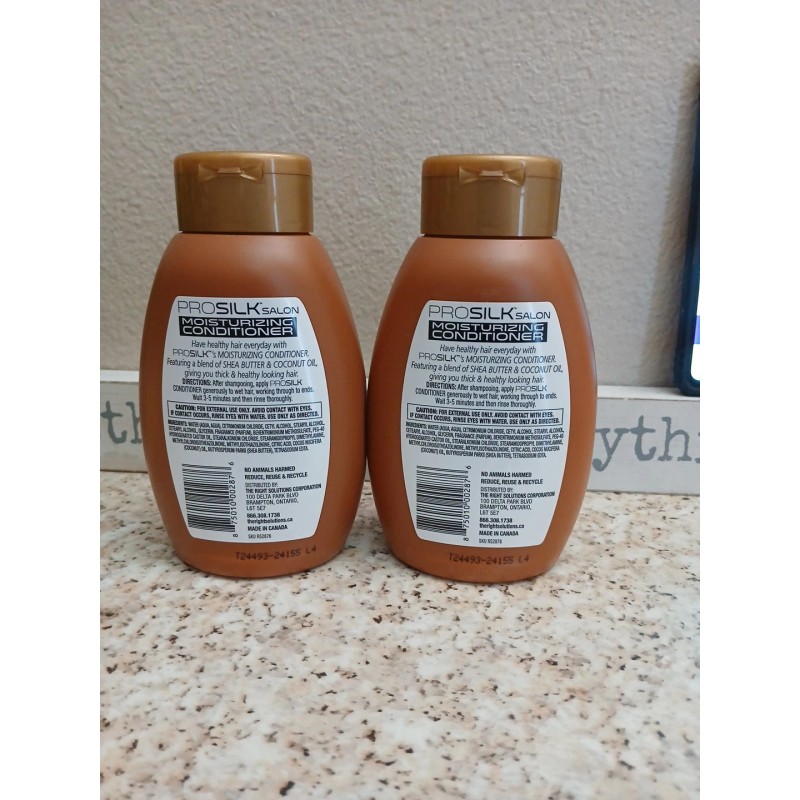 PRO SILK SALON 2pk PRO SILK SALON MOISTURIZING COCONUT OIL