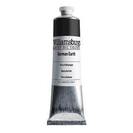 Williamsburg Artist Oil Colors by GOLDEN, German Earth, 150 ml tube, Professional Oil Paint, Opaque